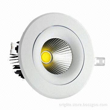 LED Downlight, 6W Lifud Power, Sharp Chip, COB, 3-year Warranty, Anti-glare, Multi-mirror Reflector